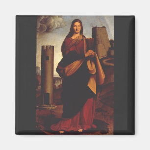 Íman Santa Bárbara por Giovanni Antonio Boltraffio
