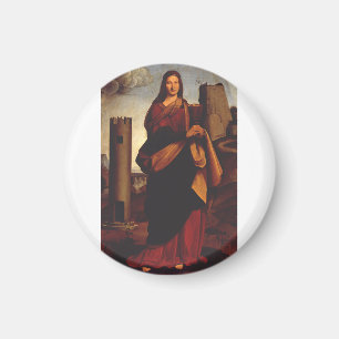 Íman Santa Bárbara por Giovanni Antonio Boltraffio