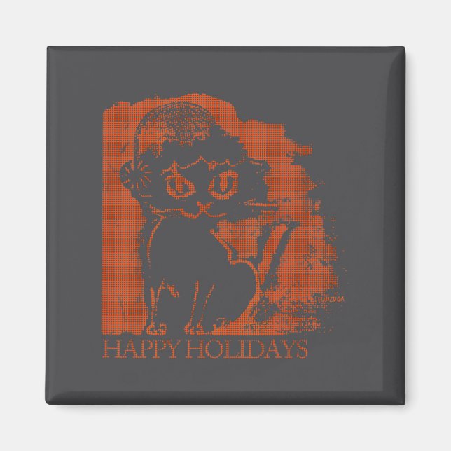 Íman Santa Cat  (Frente)