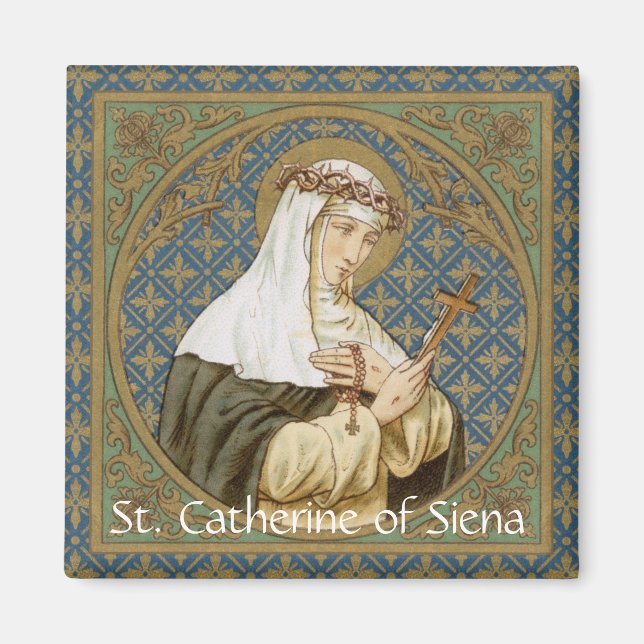 Íman Santa Catarina de Siena (BK 19) (Frente)