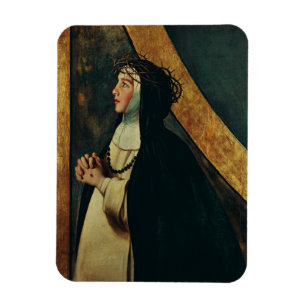 Íman Santa Catarina de Siena por Juan Bautista Maino
