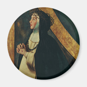 Íman Santa Catarina de Siena por Juan Bautista Maino