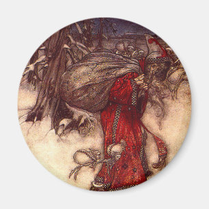 Íman Santa Claus Arthur Rackham