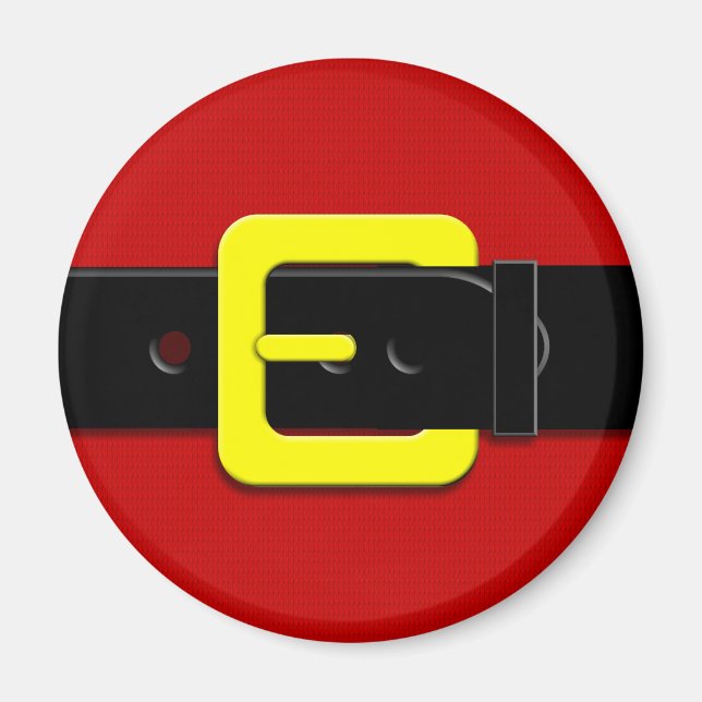 Íman Santa Claus Belt (Frente)