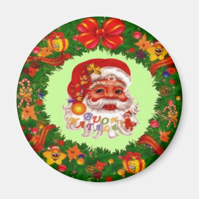 Íman Santa Claus Magnet (Frente)