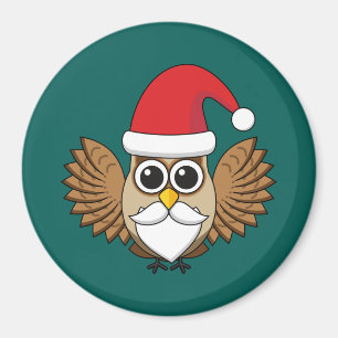 Íman Santa Claus Owl