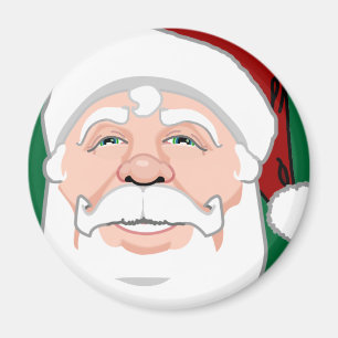 Íman Santa Clause Magnets Diversão Papais noeis Decorr