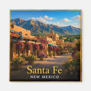 Íman Santa Fe Novo México Patrimônio de Adobe e Alto De