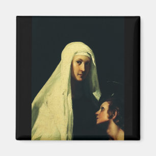 Íman Santa Francisca de Roma por Giovanni Antonio Galli