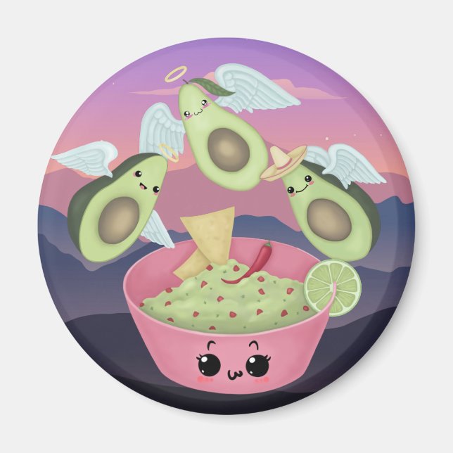 Íman Santa Guacamole (Frente)