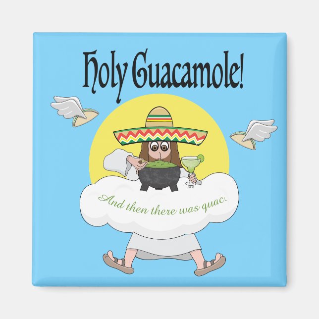 Íman Santa Guacamole Magnet (Frente)