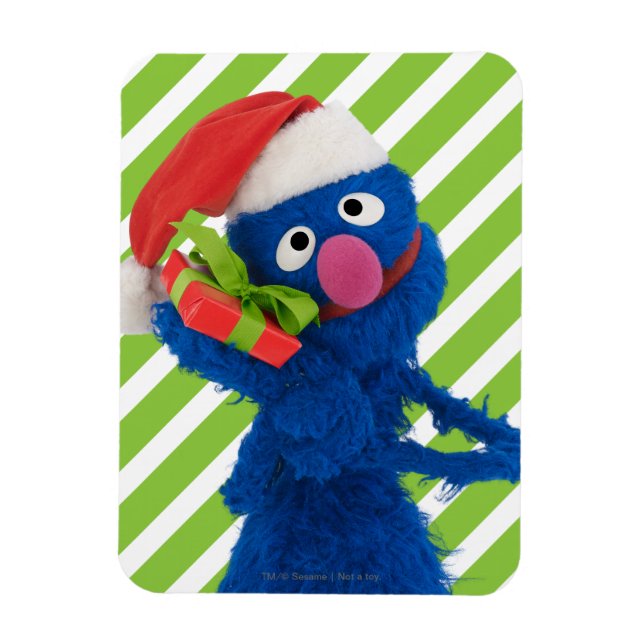 Íman Santa Hat Grover (Vertical)