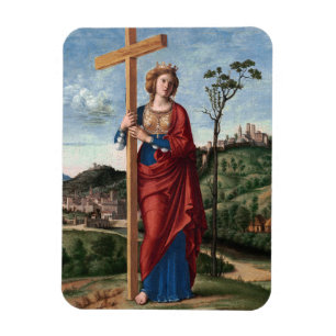 Íman Santa Helena com a Vera Cruz Arte Sacra