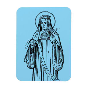 Íman Santa Hildegarda de Bingen Mística Medieval