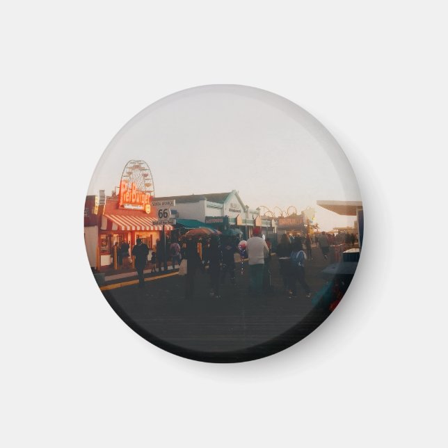 Íman Santa Monica Pier, Los Angeles, California (Frente)