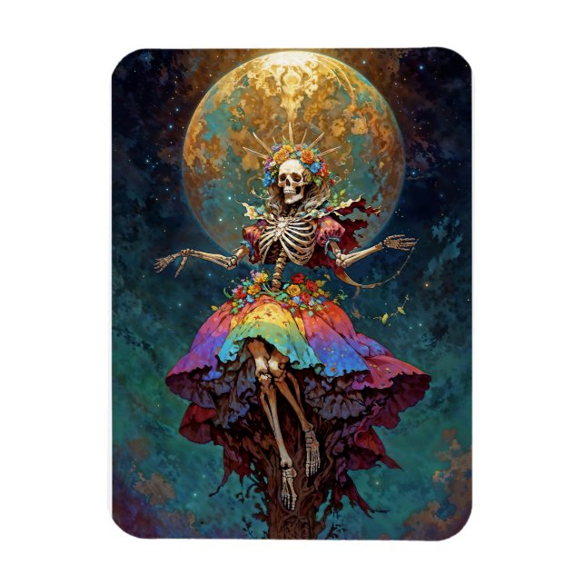 Íman Santa Muerte dos Sete Poderes (Vertical)
