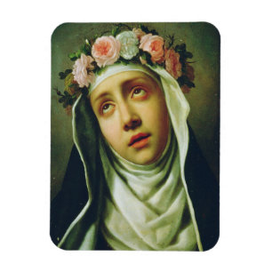 Íman Santa Rosa de Lima O Anjo do Peru Arte Fina