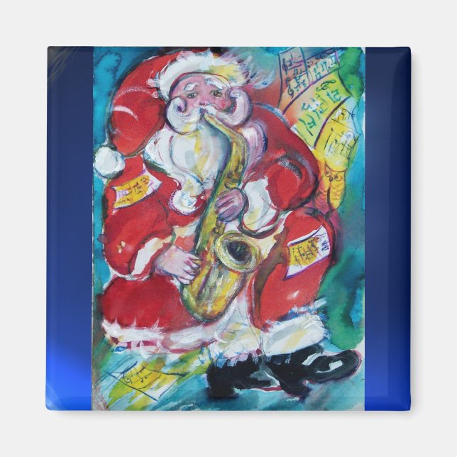 ÍMAN SANTA & SAX, FESTA DE NATAL (Frente)