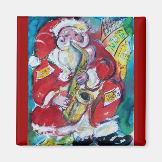 ÍMAN SANTA & SAX, FESTA DE NATAL (Frente)