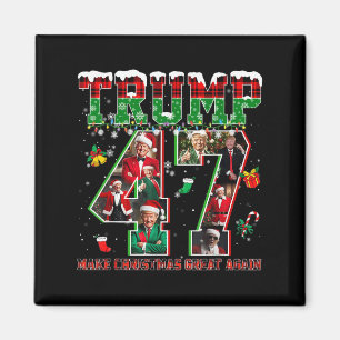 Íman Santa Trump Faça O Natal Grande Novamente Feio Xma