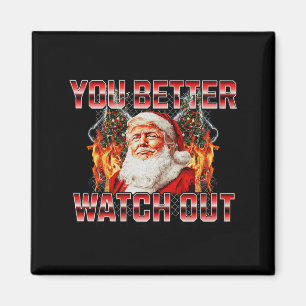 Íman Santa Trump Santa Claus Está Chegando à Cidade 202