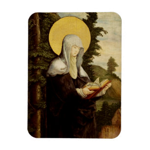 Íman Santa Walpurga missionária anglo-saxã medieval