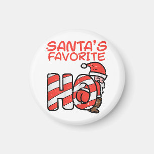 Íman Santas Favoritas Engraçadas Adultos de Natal