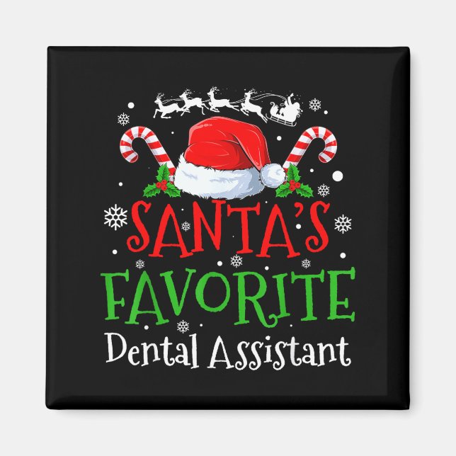 Íman Santa's Favorite Dental Istant Christmas Party  (Frente)