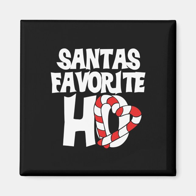 Íman Santas Favorite Ho (Frente)