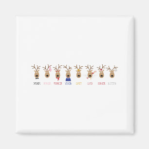 Íman Santas Reindeer