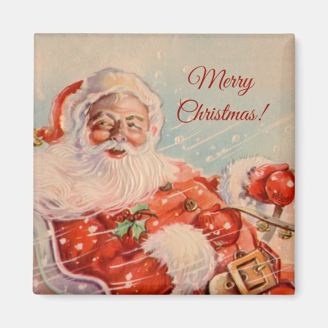 Íman Santas Sleigh Ride (Frente)