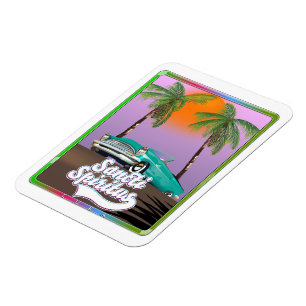 Íman santi spiritus poster de viagens de Cuba.