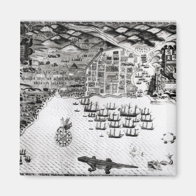 Íman Santiago, Cabo Verde, 1589 (Frente)