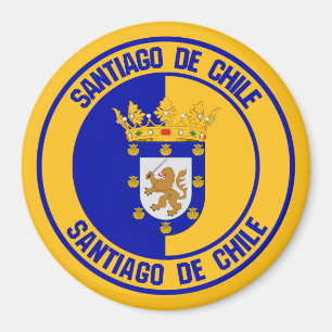 Íman Santiago Round Emblem