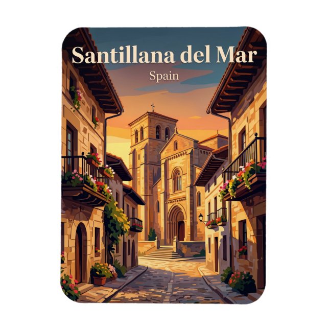 Íman Santillana del Mar Espanha (Vertical)