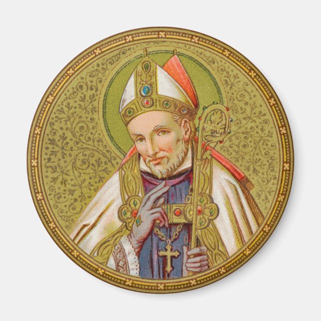 Íman Santo Afonso de Ligório (SNV 02) (Círculo) (Frente)