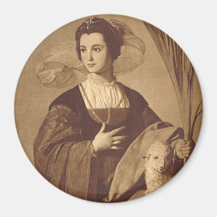 Íman Santo Agnes de Alonso Cano