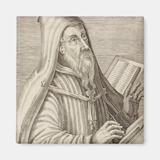 Íman Santo Agostinho de Hipona Doutor da Igreja (Frente)