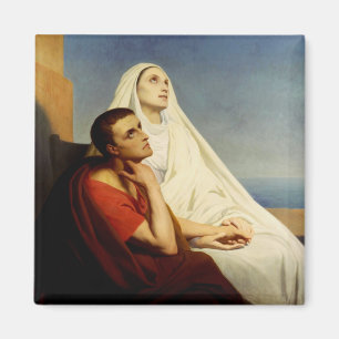 Íman Santo Agostinho e Santa Mônica