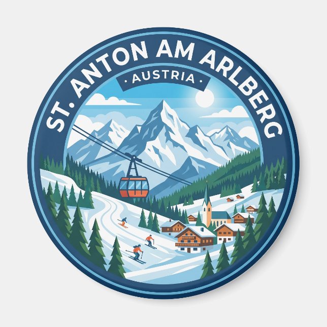 Íman Santo Antônio em Arlberg Áustria (Frente)
