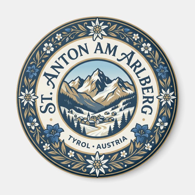 Íman Santo Antônio em Arlberg Áustria (Frente)