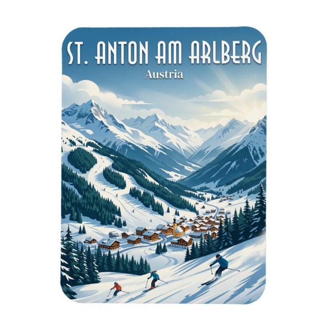 Íman Santo Antônio em Arlberg Áustria (Vertical)