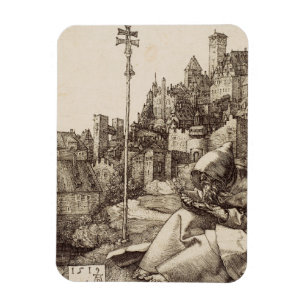 Íman Santo Antônio Lendo por Albrecht Durer