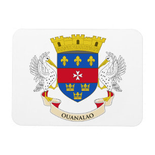 Íman Santo Barthélemy Flag