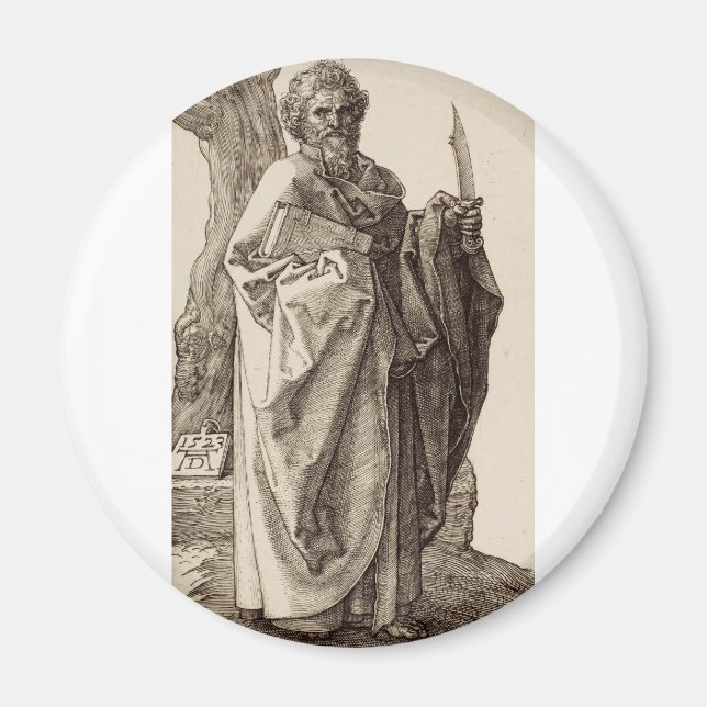 Íman Santo Bartolomeu o Apóstolo Belas Artes (Frente)