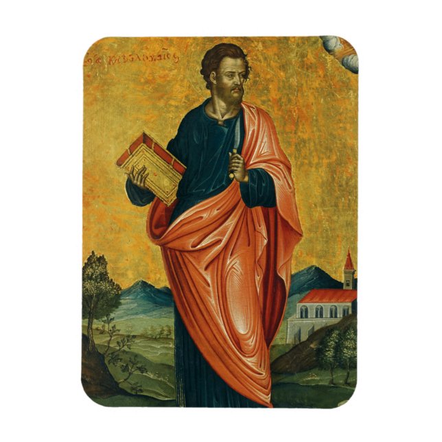 Íman Santo Bartolomeu o Apóstolo Belas Artes (Vertical)