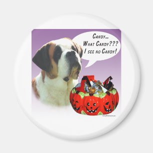Íman Santo Bernard Halloween Candy
