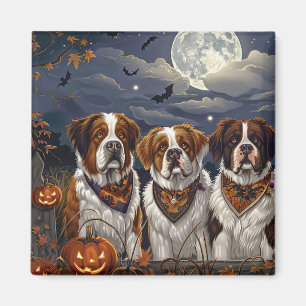 Íman Santo Bernard Halloween Spooky