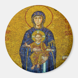 Íman Santo Bizantina Mary Theotokos Magnet Hagia Sophia