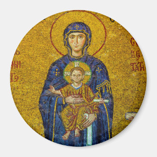 Íman Santo Bizantina Mary Theotokos Magnet Hagia Sophia